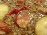 Un plato de canelones